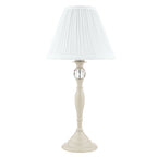 Lampada da Tavolo Laura Ashley Ellis con Paralume Crema Avorio