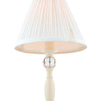 Lampada da Tavolo Laura Ashley Ellis con Paralume Crema Avorio