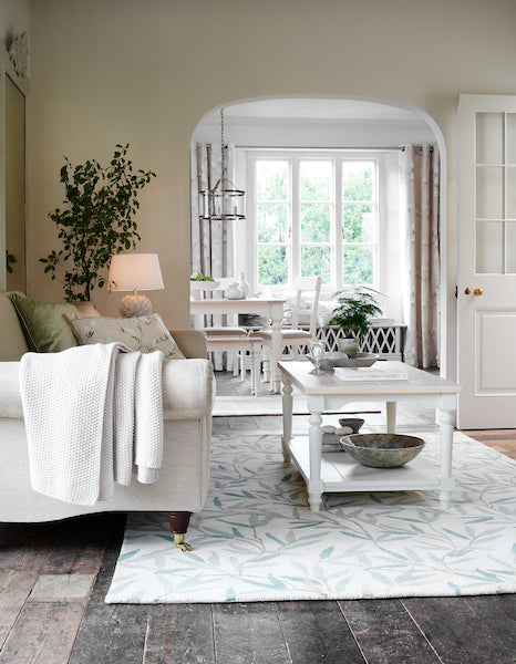 Laura Ashley Harrington 3 Luci Sospensione Nichel Lucido