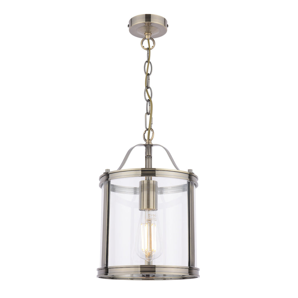 Laura Ashley Harrington Sospensione Singola Ottone Anticato