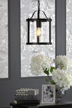 Laura Ashley Harrington Sospensione Singola Nero Opaco