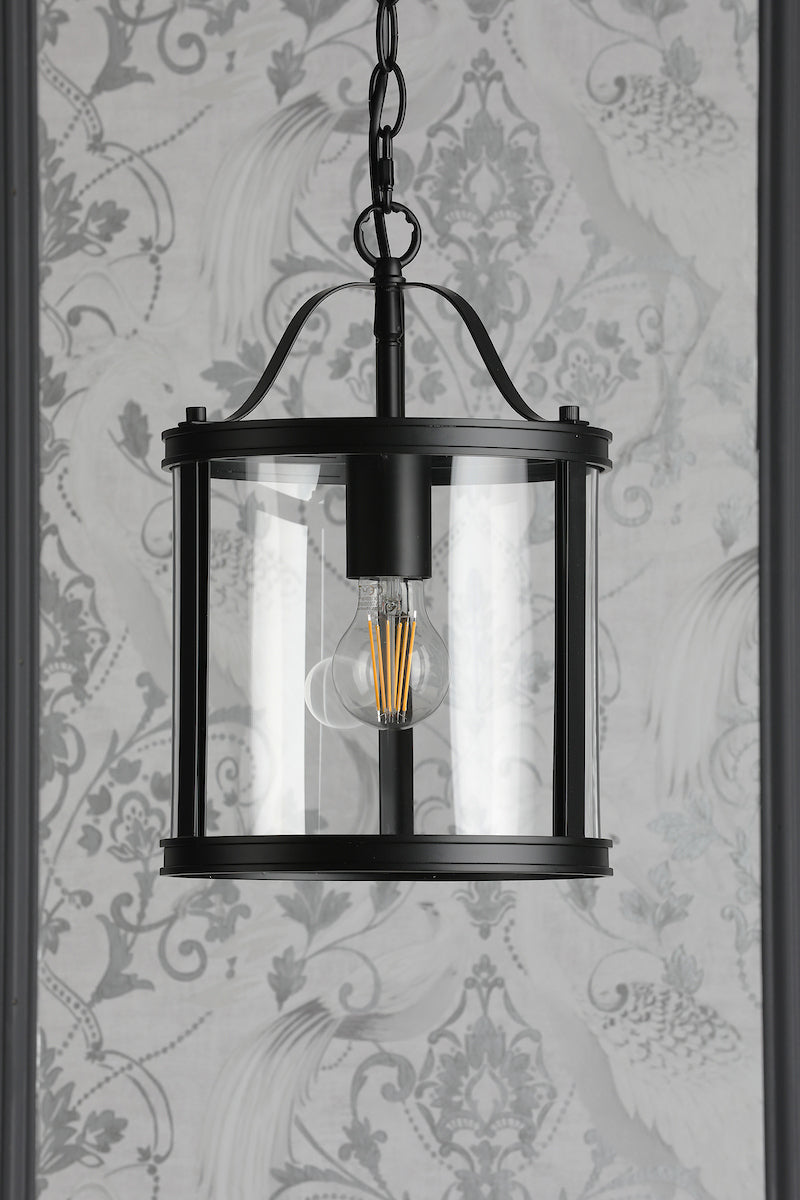 Laura Ashley Harrington Sospensione Singola Nero Opaco