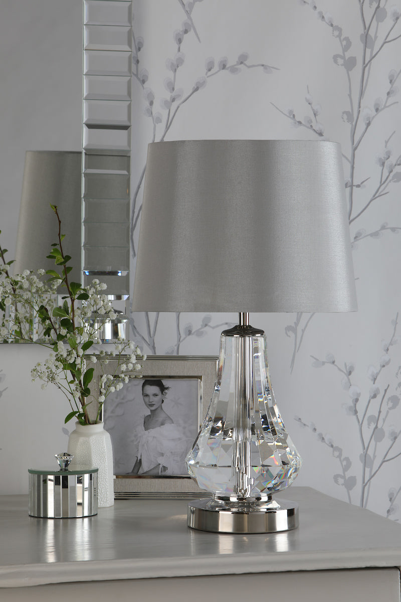 Lampada da tavolo Laura Ashley Humby Touch con paralume