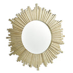 Specchio Rotondo Lovell Champagne 99cm di Laura Ashley
