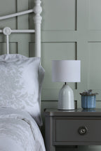 Laura Ashley Penny Coppia di Lampade da Tavolo Crema