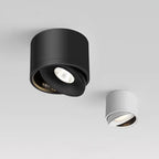 Faretto LED da incasso dimmerabile orientabile – Alluminio, Bianco/Nero