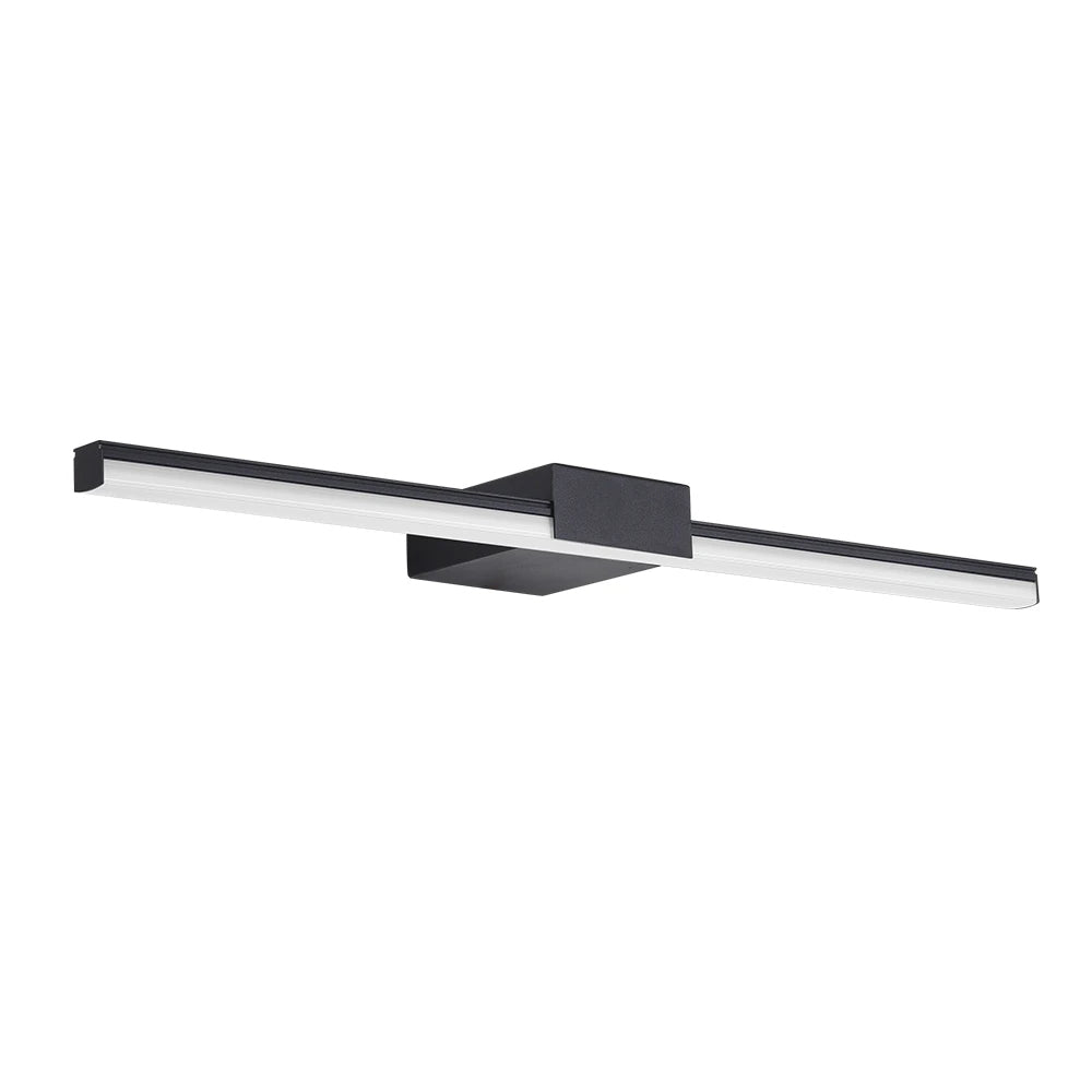 Lampada da Parete LED per Bagno Lampada a Specchio in Alluminio Nera Bianca Lampade da Vanità