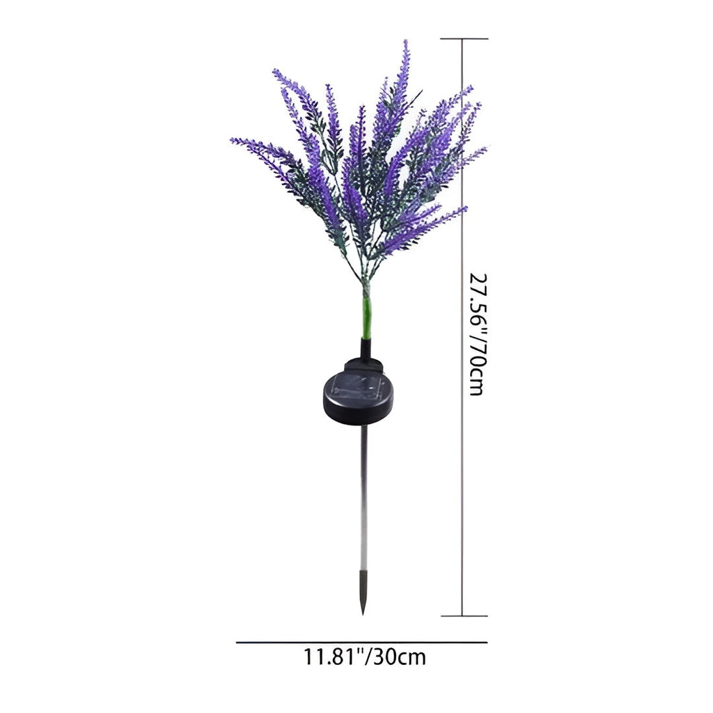 Lampada a Fiore LED in Acciaio Inossidabile – Lampada da Giardino a Energia Solare, Impermeabile per Giardini, Terrazze e Viali