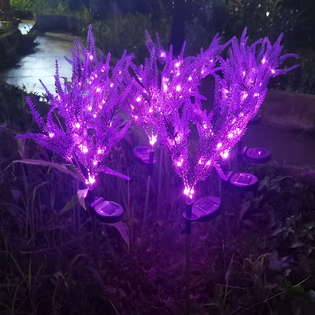 Lampada a Fiore LED in Acciaio Inossidabile – Lampada da Giardino a Energia Solare, Impermeabile per Giardini, Terrazze e Viali