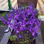Lampada a Fiore LED in Acciaio Inossidabile – Lampada da Giardino a Energia Solare, Impermeabile per Giardini, Terrazze e Viali