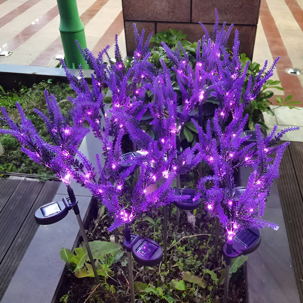 Lampada a Fiore LED in Acciaio Inossidabile – Lampada da Giardino a Energia Solare, Impermeabile per Giardini, Terrazze e Viali
