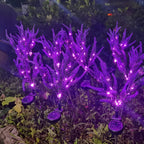 Lampada a Fiore LED in Acciaio Inossidabile – Lampada da Giardino a Energia Solare, Impermeabile per Giardini, Terrazze e Viali