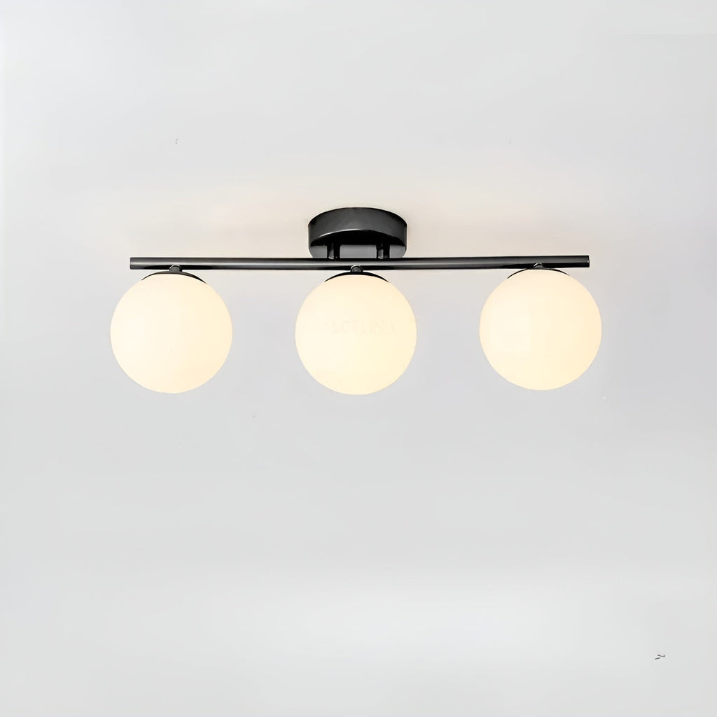 Lampada da soffitto a LED in vetro – Design nordico | Per soggiorno e camera da letto