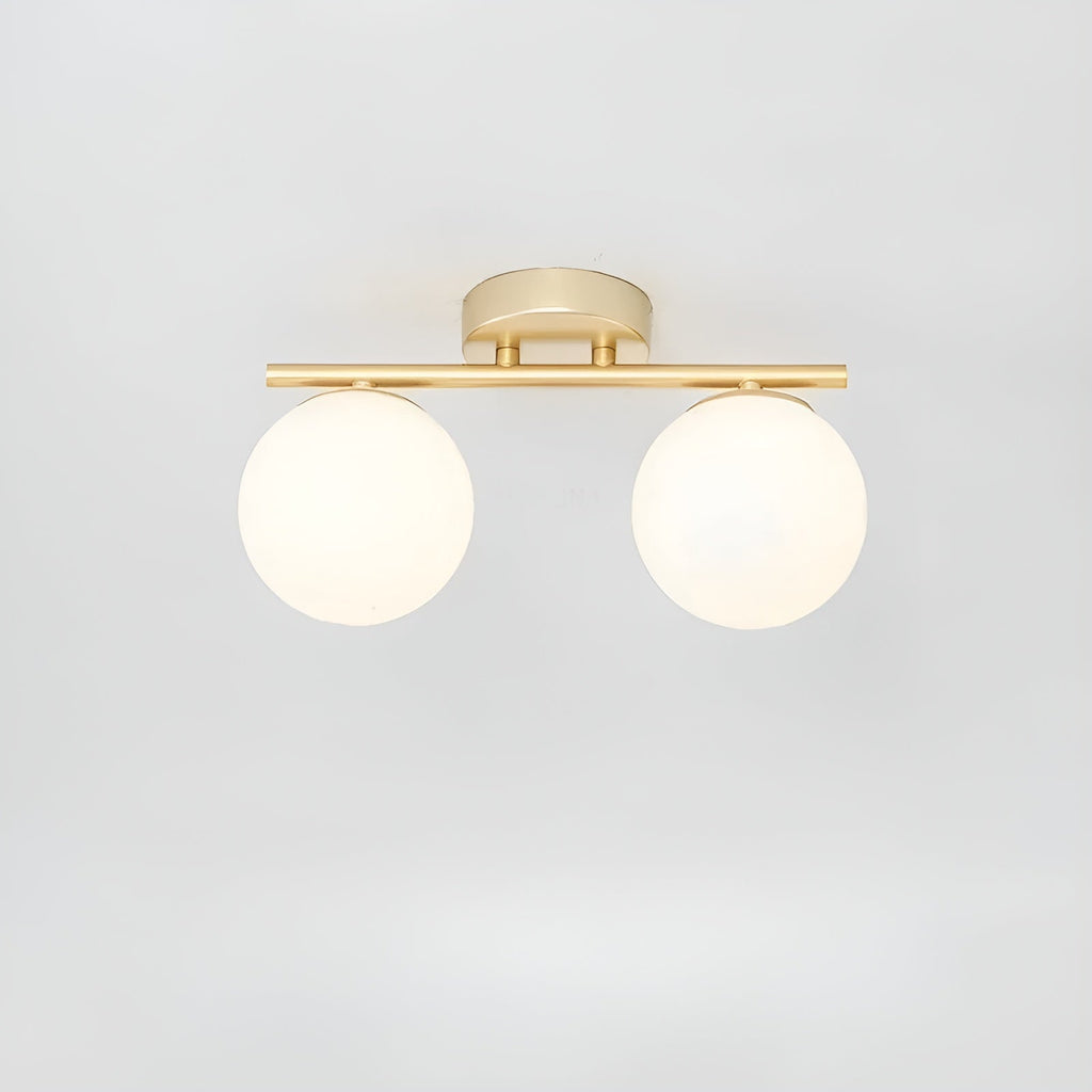 Lampada da soffitto a LED in vetro – Design nordico | Per soggiorno e camera da letto