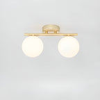 Lampada da soffitto a LED in vetro – Design nordico | Per soggiorno e camera da letto