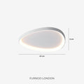 Lampada da soffitto LED Minimalista – Lampada di design moderno con luce soffusa
