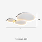 Lampada da soffitto LED Minimalista – Lampada di design moderno con luce soffusa