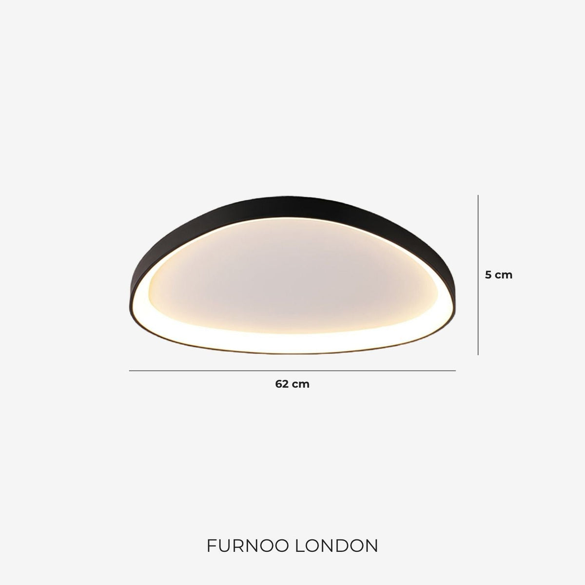 Lampada da soffitto LED Minimalista – Lampada di design moderno con luce soffusa