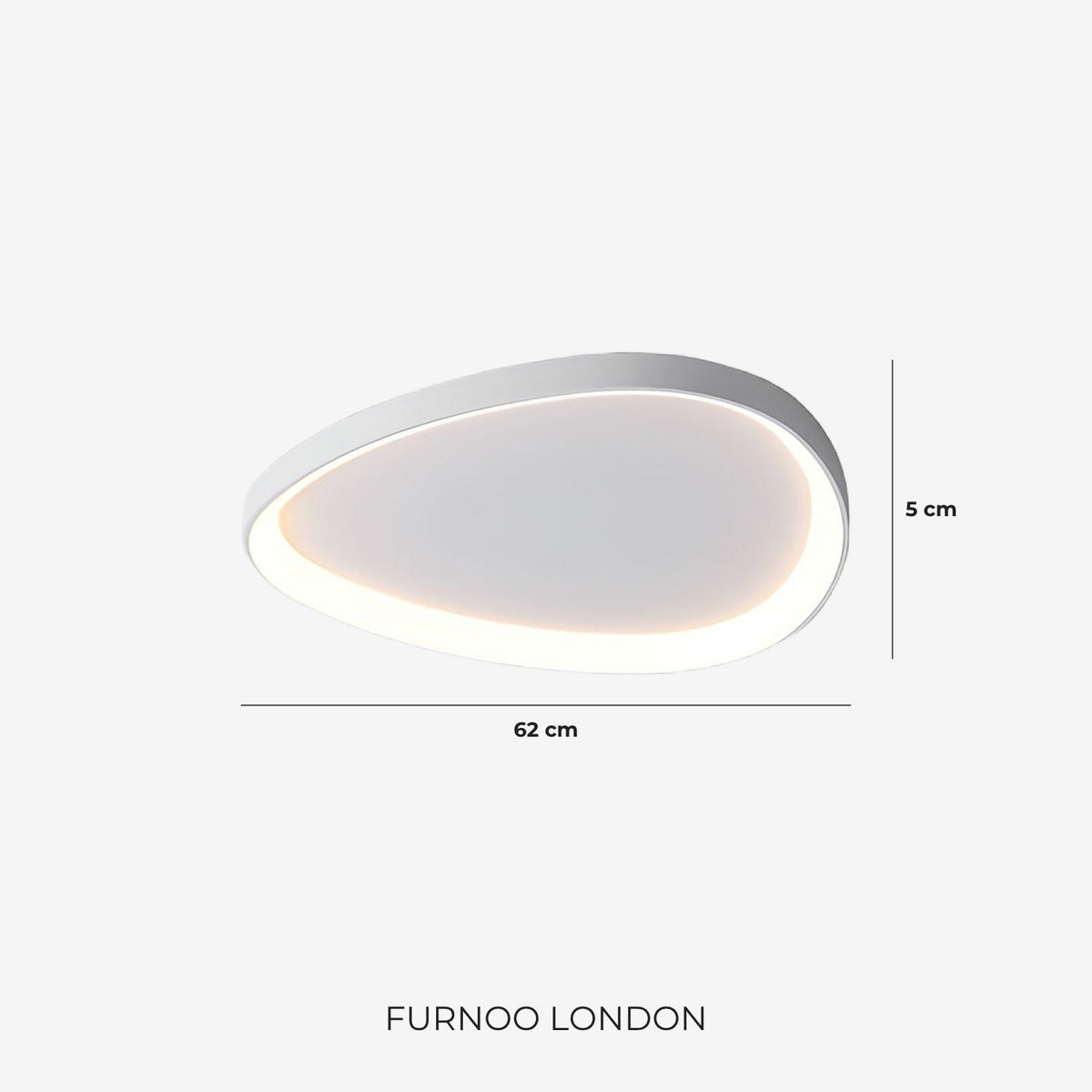 Lampada da soffitto LED Minimalista – Lampada di design moderno con luce soffusa