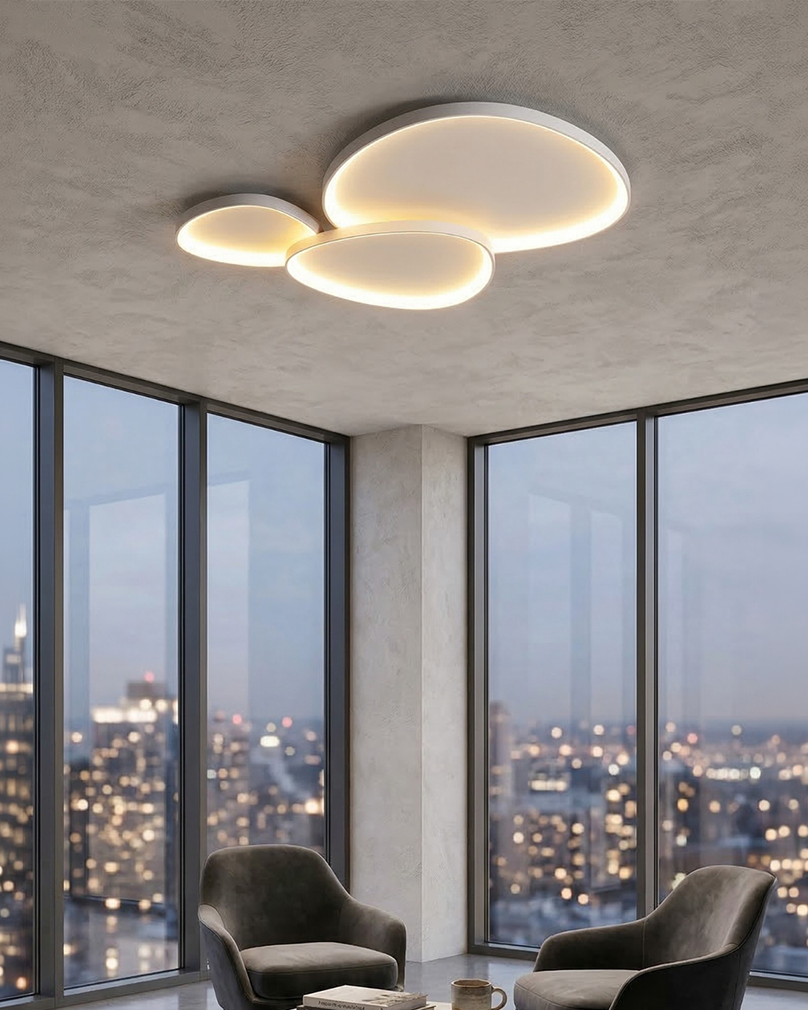 Lampada da soffitto LED Minimalista – Lampada di design moderno con luce soffusa