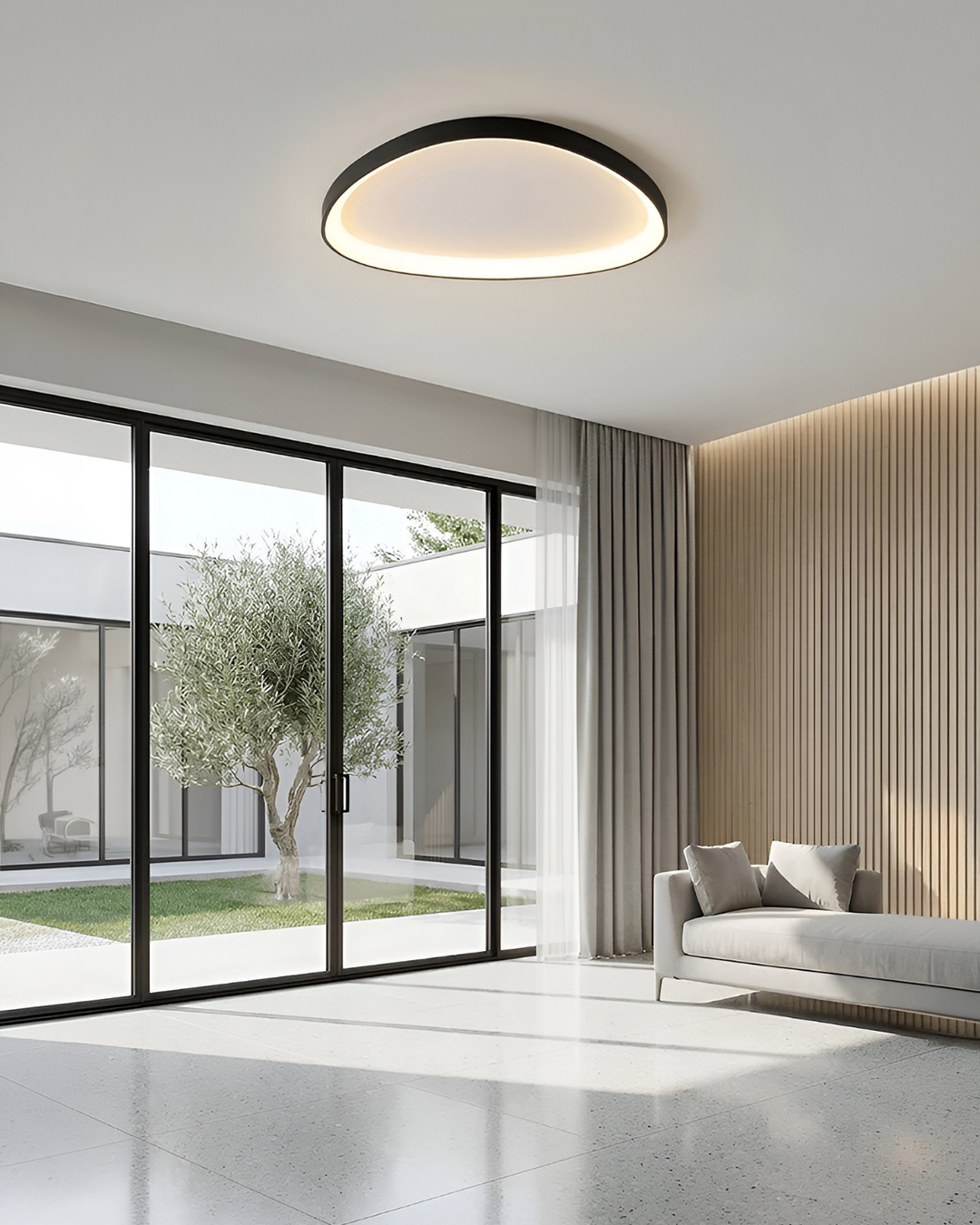 Lampada da soffitto LED Minimalista – Lampada di design moderno con luce soffusa