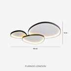 Lampada da soffitto LED Minimalista – Lampada di design moderno con luce soffusa