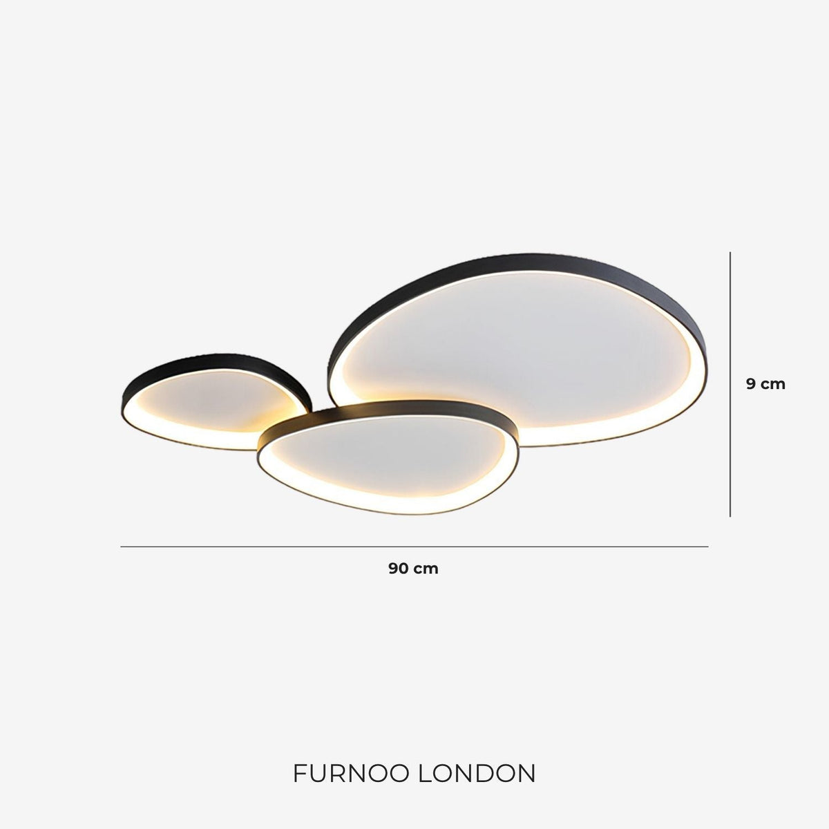 Lampada da soffitto LED Minimalista – Lampada di design moderno con luce soffusa