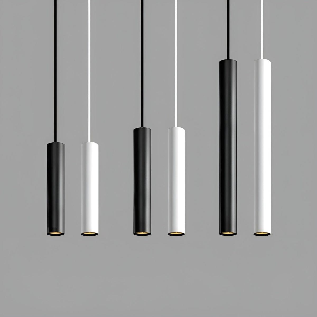 Lampada a sospensione LED – Design slanciato a tubo | Perfetta per cucina, sala da pranzo e bancone