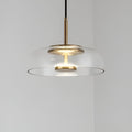 Lampada a sospensione LED in vetro – Illuminazione elegante per sala da pranzo, camera da letto e soggiorno