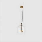 Lampada a sospensione LED in vetro – Design retro con luce calda per sala da pranzo e cucina