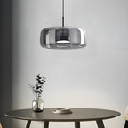 Lampada a sospensione LED in vetro – Design retro con luce calda per sala da pranzo e cucina