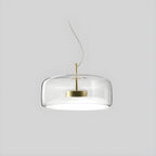 Lampada a sospensione LED in vetro – Design retro con luce calda per sala da pranzo e cucina
