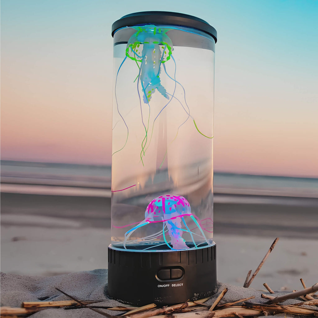 AquaGlow – affascinante lampada con meduse acquatiche con movimento fluido e rilassante