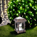 Lampada solare LED a forma di casa – Illuminazione da giardino impermeabile per aree esterne