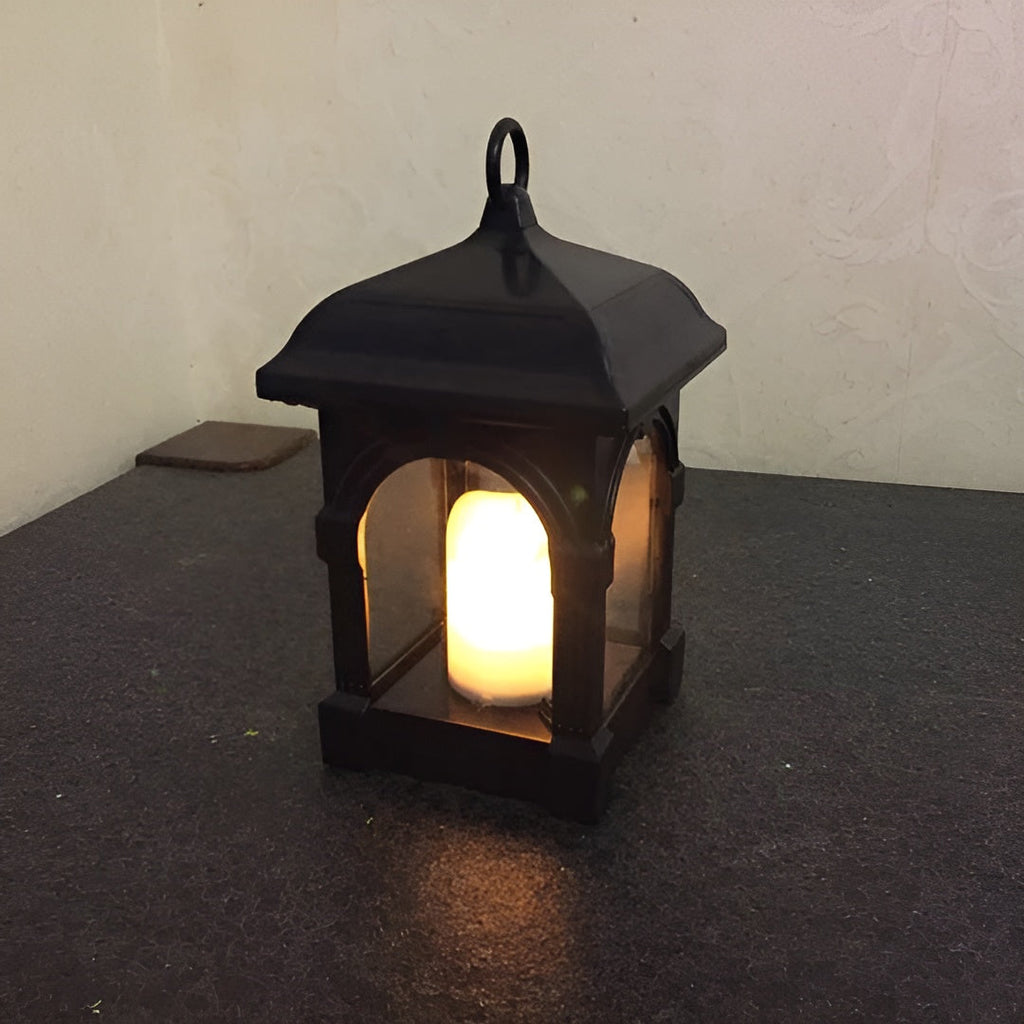 Lampada solare LED a forma di casa – Illuminazione da giardino impermeabile per aree esterne
