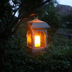 Lampada solare LED a forma di casa – Illuminazione da giardino impermeabile per aree esterne