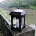 Lampada solare LED a forma di casa – Illuminazione da giardino impermeabile per aree esterne