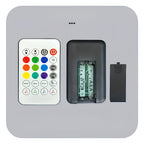 Lampada da terra LED con cambio colore RGBICB – Lampada moderna in alluminio con app e telecomando | Illuminazione d'atmosfera dimmerabile per la tua casa