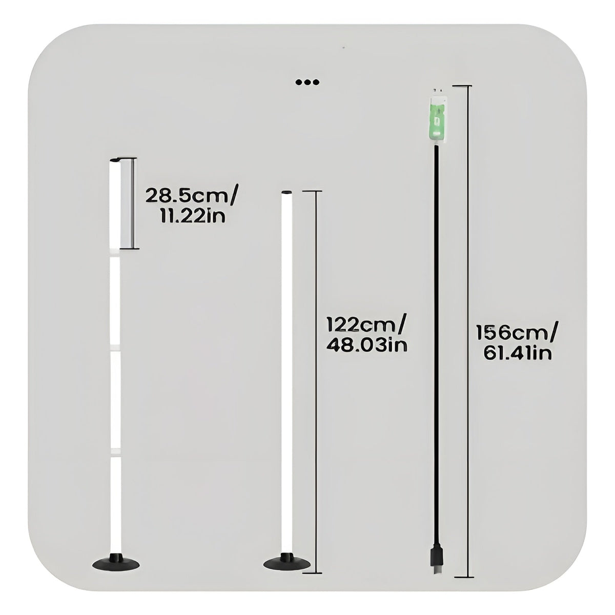 Lampada da terra LED con cambio colore RGBICB – Lampada moderna in alluminio con app e telecomando | Illuminazione d'atmosfera dimmerabile per la tua casa