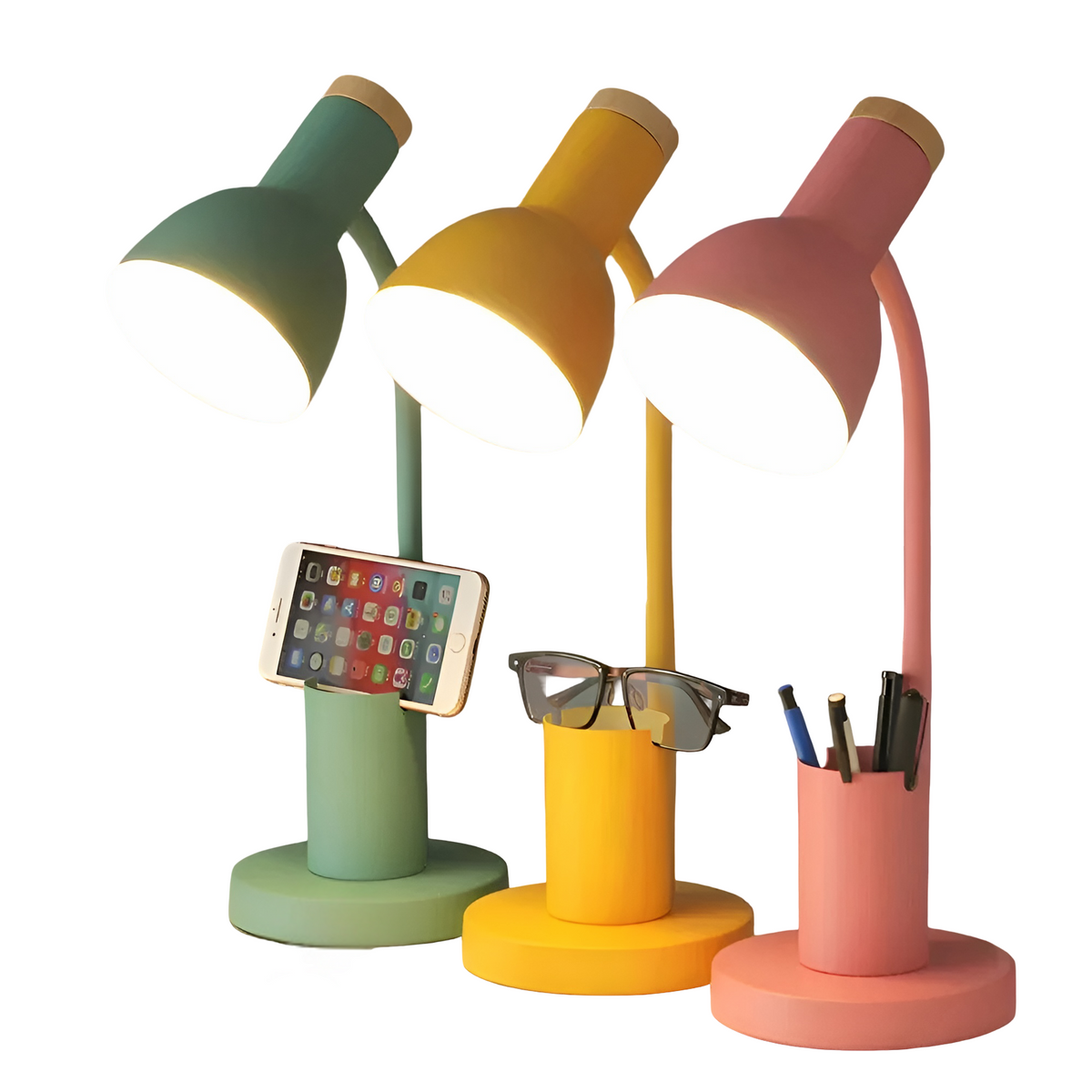 Lampada da tavolo LED con portapenne – Elegante e Pratica | Ordine sulla scrivania