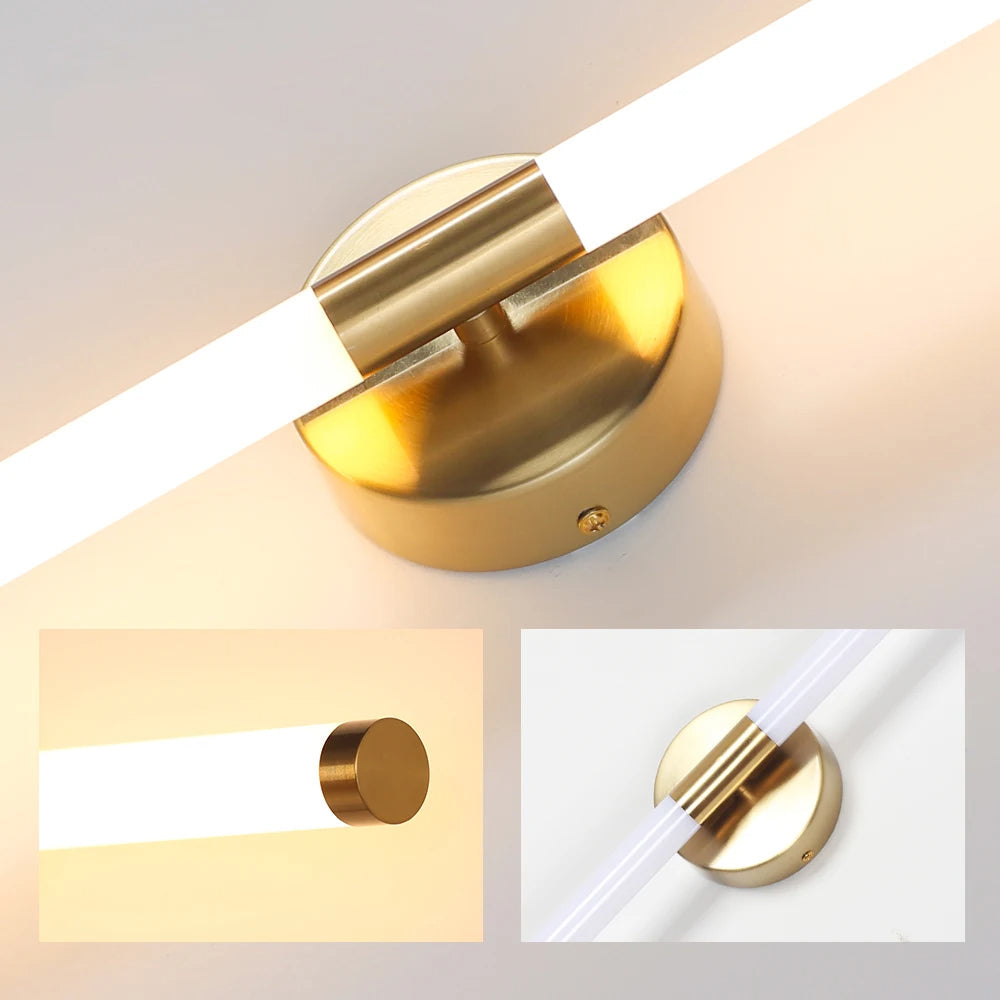 Applique da Parete a LED Lampada Sconces Doppio Paralume Illuminazione Su Giù