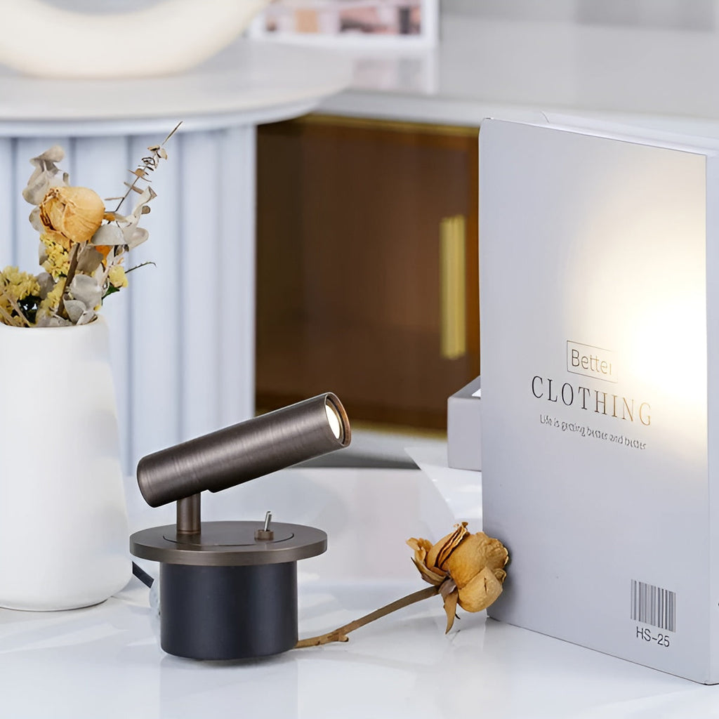 Lampada da lettura per camera da letto – Luce chiara, senza abbagliamento | Perfetta per la notte e il divano