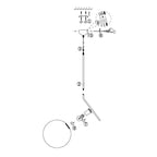 Lampada a sospensione in vetro opalino Blikuva Modern Globe