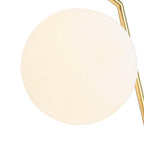 Lampada a sospensione in vetro opalino Blikuva Modern Globe