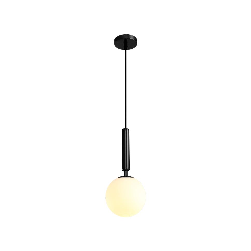Lampada a sospensione in vetro minimalista Ljoma in stile mid-century