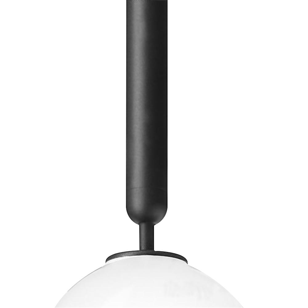 Lampada a sospensione in vetro minimalista Ljoma in stile mid-century