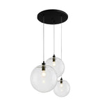 Lampada a sospensione in vetro minimalista Dvalinn