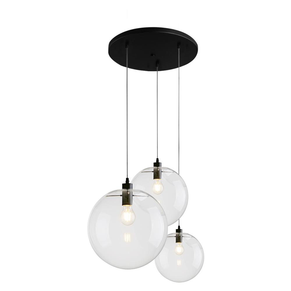 Lampada a sospensione in vetro minimalista Dvalinn