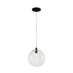Lampada a sospensione in vetro minimalista Dvalinn