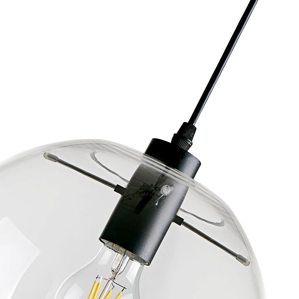 Lampada a sospensione in vetro minimalista Dvalinn
